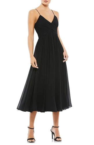 Abito midi mac duggal - midi, nero