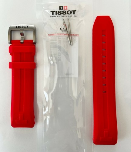 Cinturino orologio gomma rosso - gomma,
