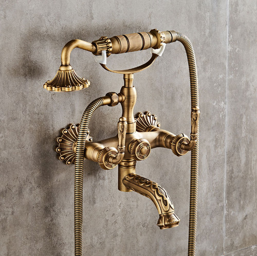 Rubinetto doccia vasca - , ottone