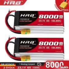 2 pezzi 23,1 V 6S 8000 mAh HV