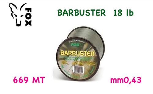 Filo pesca fox barbuster - fox,