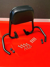 ROYAL ALLOY GP E GT POGGIAPIEDI PASSEGGERO VERNICIATO A POLVERE NERO CON MANIGLIETTI