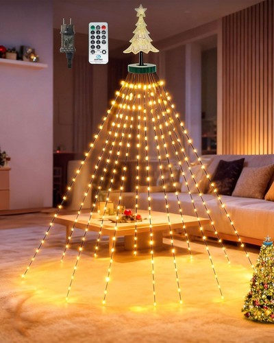 Luci albero natale - albero, 300leds