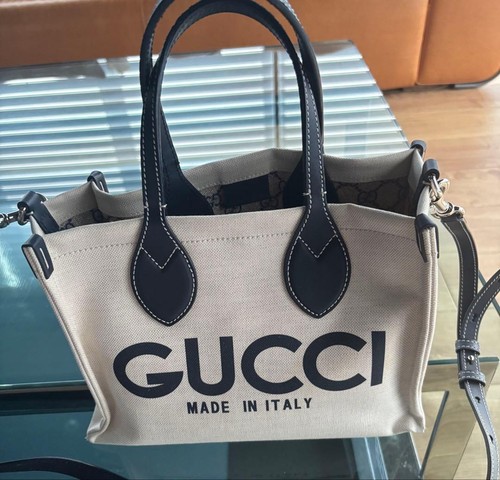 Gucci borsa tote tela vie - tote,