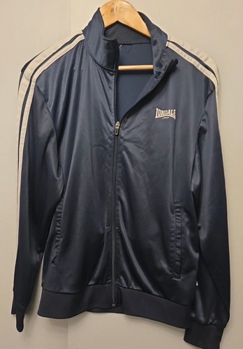 Giacca uomo blu lonsdale track - giacca,