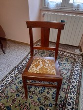 4 sedie antiche fine 700 con