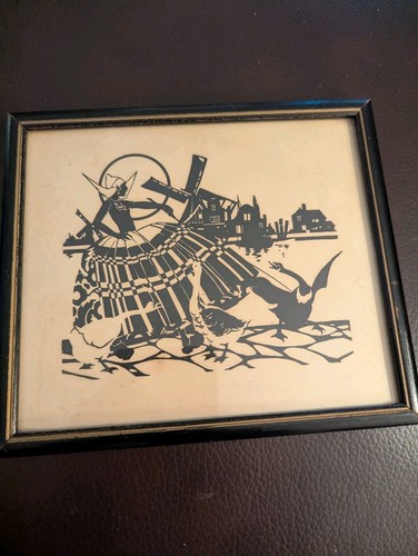Piccolo quadro vintage taglio