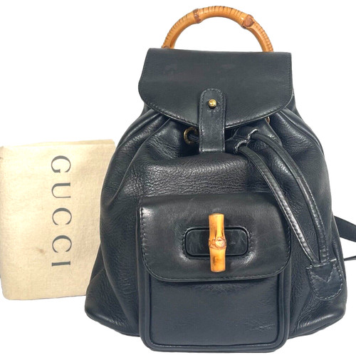 Zaino vintage gucci bambù - zaino,