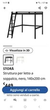 letto a soppalco ikea Usato