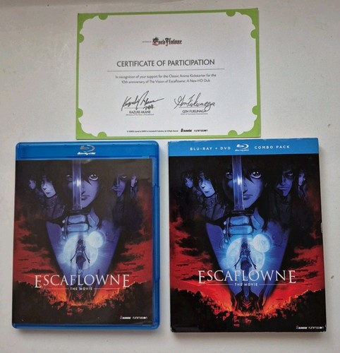 Escaflowne the movie blu - the, blu-ray