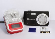 Casio Exilim EX-33 + batteria caricabatteria SD fotocamera  Funzionante