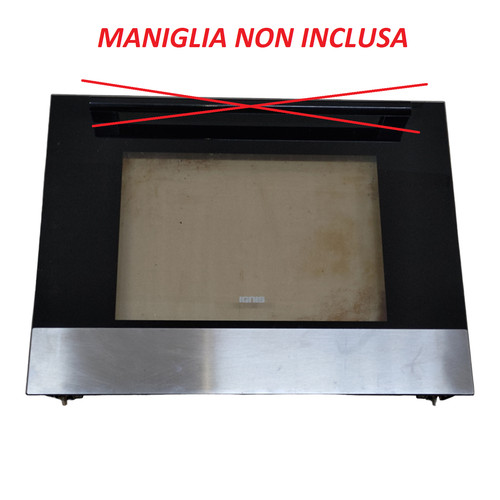 Vetro esterno inox per - , porta