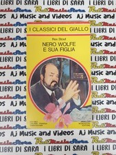 book libro REX STOUT Nero Wolfe e sua figlia GIALLO MONDADORI 392 1982 (A48)
