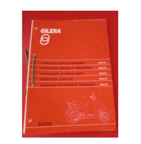 Catalogo ricambi gilera storm - gilera,