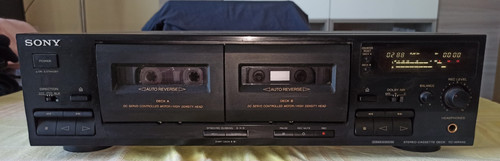 Piastra cassette sony - cassette,