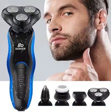 Rasoio professionale elettrico  4 in 1 - Ricaricabile USB con 4 Testine NEW