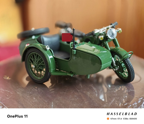 Modellino sidecar moto - sidecar, 1:10