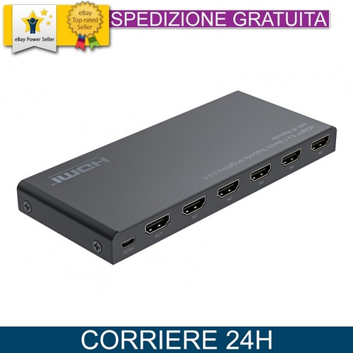 Switch hdmi 5x1 60hz hdr - switch,