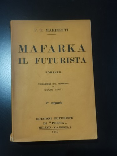 Marinetti filippo tommaso - marinetti,
