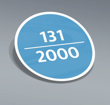 ADESIVO FIAT 131 2000 TC