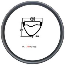 Cerchi in fibra di carbonio
