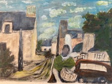 Bellissimo Pittura Paesaggio