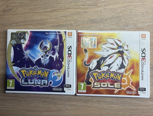 Pokémon sole pokemon luna - pokémon, e