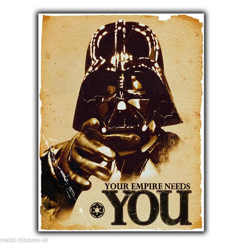Poster insegna metallo - , darth