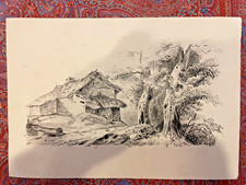 antico disegno ottocento