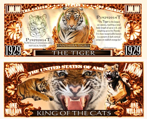 Tigre banconota million - tigre, 1