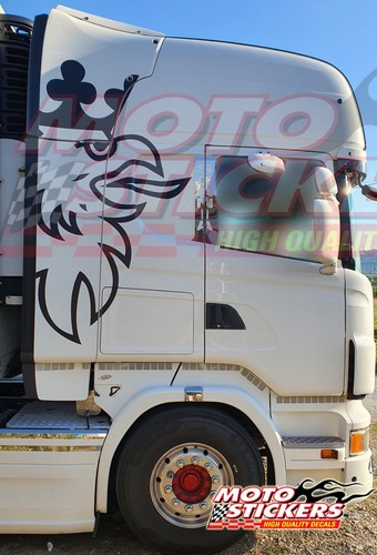 Scania adesivo grifone per - scania,