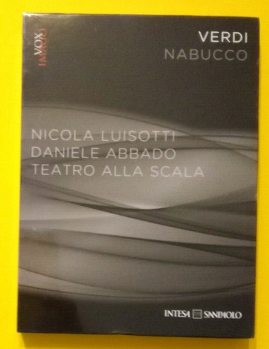 Dvd musicale verdi nabucco - dvd,