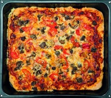 Pizza Print PVC Induction Hob