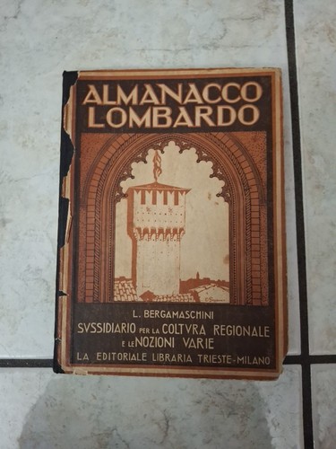 Almanacco lombardo sussidiario - almanacco,