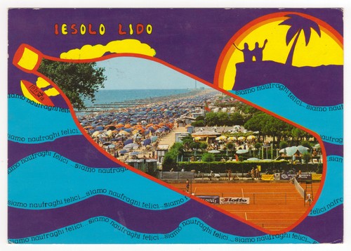 Jesolo lido spiaggia con - -,
