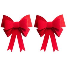 2 pezzi delicato grande fiocco