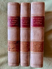 LA SCIENZA DELLE COSTRUZIONI 3 Vol. Enrico Muller-Breslau 1927 U. Hoepli Editore