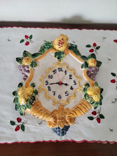 Orologio ceramica bassano - ceramica,