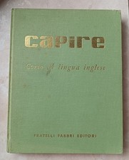 Enciclopedia Capire  Corso di Inglese  anni 70 Fratelli Fabbri Editore