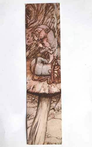 Bookworm bookmark worm smoking - bookworm,