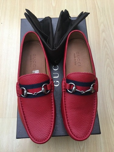 Gucci mocassini scarpe rosso - gucci,