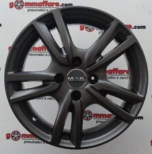4 cerchi lega nuovi mak icona 4x100 r15 matt.antracite lt002230