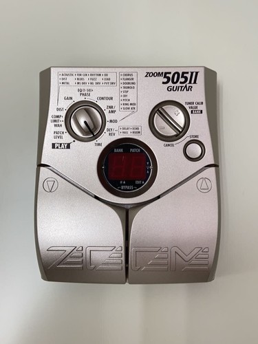 Zoom 505ii silver - zoom, guitar