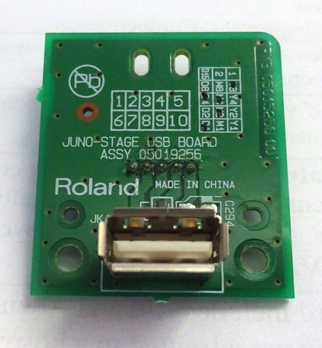 Scheda usb roland juno stage - scheda,