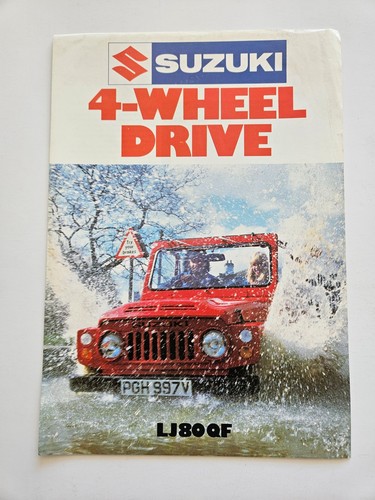 Suzuki lj80 brochure - suzuki,