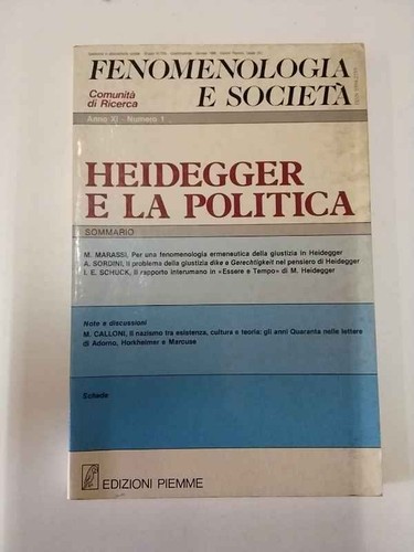 Fenomenologia società anno - e, società.