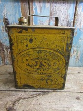 Vintage ESSO Yellow Fuel Can