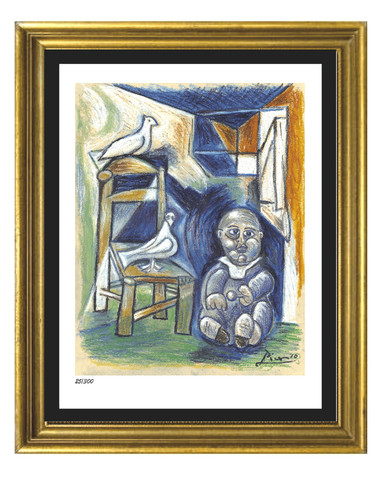 Stampa pablo picasso bambino - pablo, "bambino