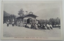 CARTOLINA SORA FROSINONE MESSA TERREMOTO VALLE FRANCESCA ANIMATA PAESAGGISTICA