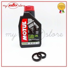 Paraoli + olio MOTUL revisione forcella PAIOLI Ø30 Malaguti FIFTY TOP 87 88 CO42